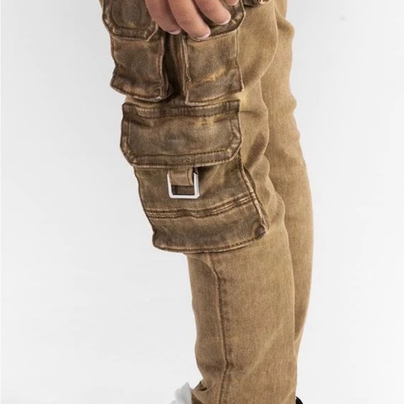 New with tag Tigers Eye Cargo  Jeans Serenede Size 6 Kids Denim . - Picture 6 of 15